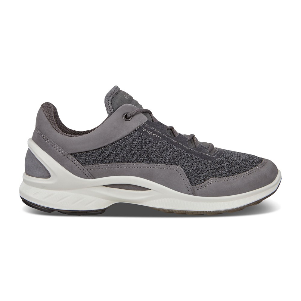 ECCO Womens Outdoor Shoes Dark Grey - Biom Fjuel - BKM-479185